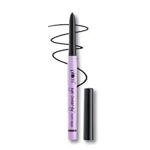 Plum Eye-Swear-By Kajal | Deep Black | Creamy Smooth | Smudge-Proof & Waterproof | Long-Lasting | Twist-Up Pencil | Enriched with Vitamin E | 100% Vegan & Cruelty-Free | 0.35g